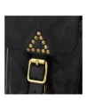 Campomaggi – Berenice Women's Leather Backpack with Studs and Rivets