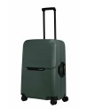 Samsonite - Hard-Sided Trolley, Size M, Polypropylene, 4 Wheels, 69 cm, Magnum Eco