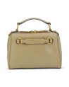 The Bridge - Laura: Small Leather Clutch with Removable Shoulder Strap
