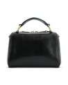 The Bridge - Laura: Small Leather Clutch with Removable Shoulder Strap