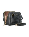 The Bridge - Mittlere Handtasche aus Leder mit abnehmbarem Schulterriemen Laura