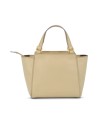 The Bridge - Lucrezia Leather Handbag with Double Handles and Shoulder Strap