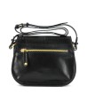 The Bridge - Isadora Leather Shoulder Bag with Flap
