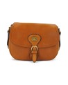 The Bridge - Isadora Leather Shoulder Bag with Buckle