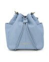 The Bridge - Letizia Leather Bucket Bag with Shoulder Strap