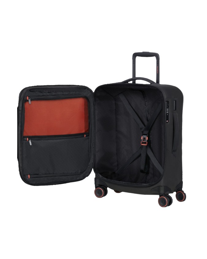 Samsonite - Trolley cabina 55 cm espandibile in poliestere 4 Ruote Glazed