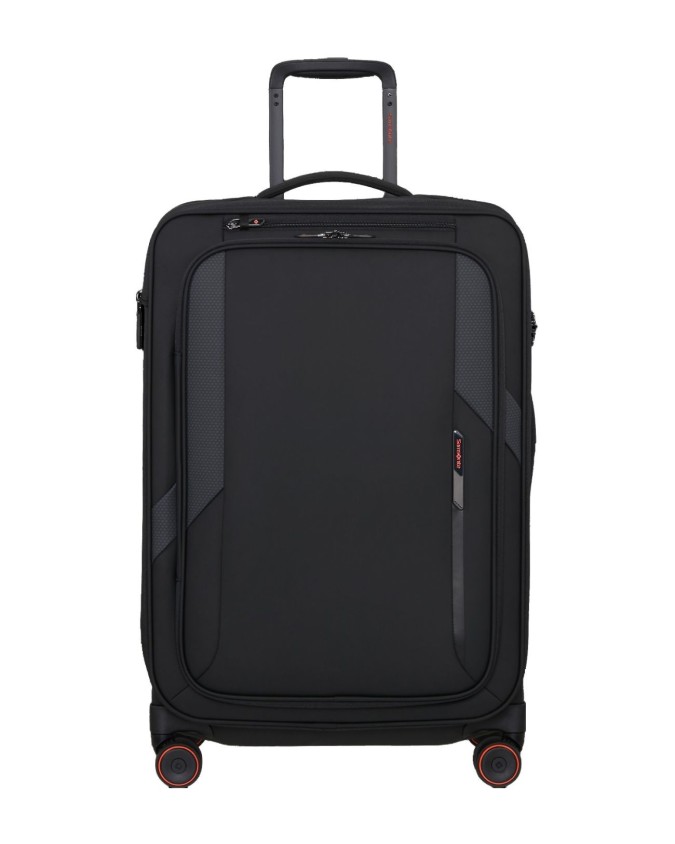 Samsonite - Trolley medio 67 cm espandibile in poliestere 4 Ruote Glazed