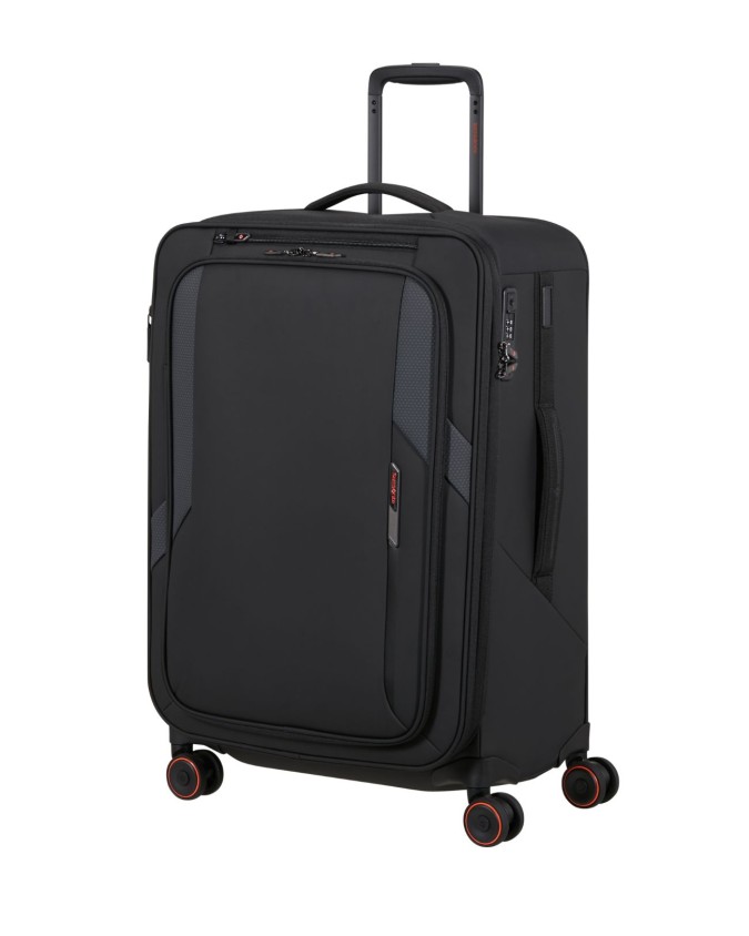 Samsonite - Trolley medio 67 cm espandibile in poliestere 4 Ruote Glazed