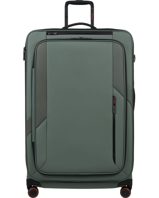 Samsonite - Trolley XL 84 cm espandibile in poliestere 4 Ruote Glazed