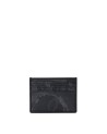 Alviero Martini Prima Classe - Porta carte di credito in tessuto goffrato Geo Black