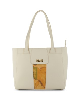  Alviero Martini Prima Classe - Borsa shopping media in tessuto
