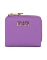 Alviero Martini Prima Classe - Small Zipfold Wallet in Embossed Bloom City Fabric