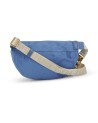 Alviero Martini Prima Classe – Gürteltasche mit zwei Fächern aus weichem Stoff im Geo-Color-Design
