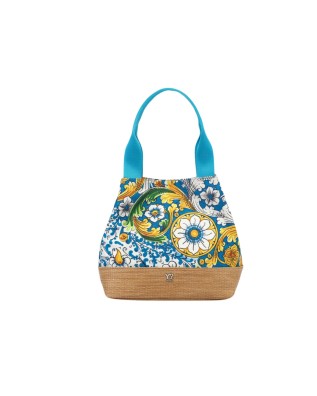  Ynot - Borsa Donna Shopping Small Floreale Ortigia 2