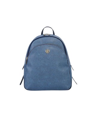 Ynot - Zaino Donna in poliuretano large con logo Lux