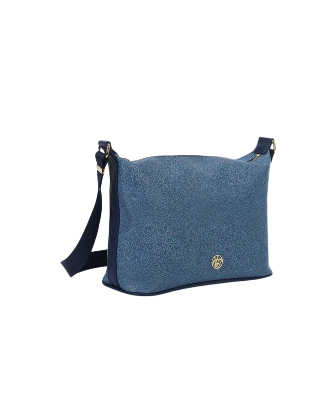 Ynot - Borsa Donna Hobo large con logo Lux