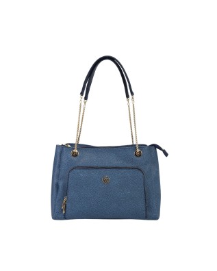  Ynot - Borsa Donna shopper con catena Lux