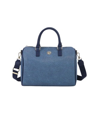  Ynot - Borsa Donna Boston a bauletto con tracolla Lux