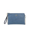 Ynot- Clutch Donna con tracolla in metallo Lux