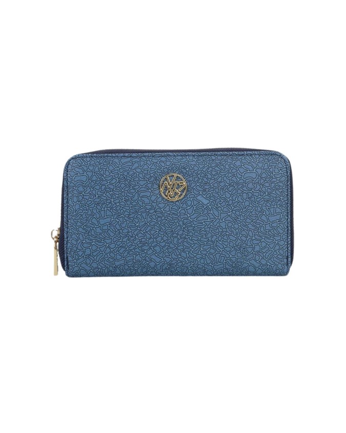 Ynot -  Portafoglio Donna con zip around in poliuretano Lux