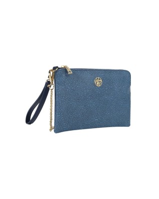  Ynot - Clutch Donna con tracolla e laccetto in poliuretano Lux 2
