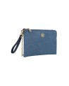 Ynot - Clutch Donna con tracolla e laccetto in poliuretano Lux