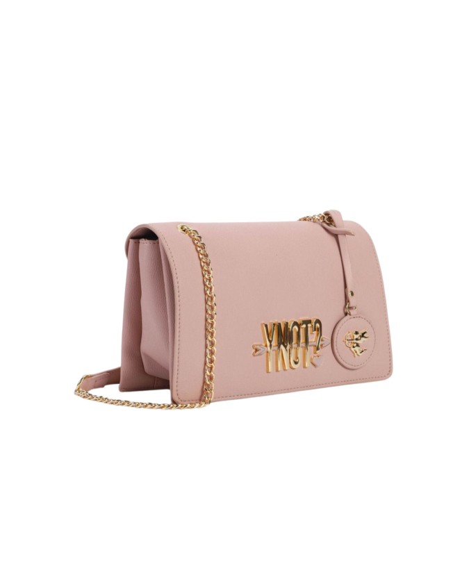 Ynot - Borsa Donna Flap in ecopelle con catena Lovers