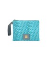 Ynot - Clutch Donna in tessuto canvas a fiori Garden
