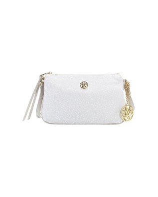  Ynot - Borsa Donna 2 scomparti in tessuto ed ecopelle Cloud