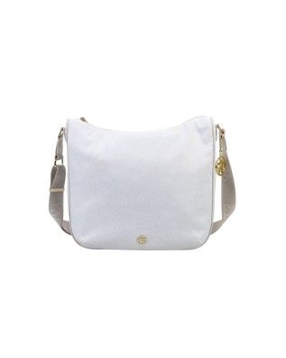 Ynot - Borsa Donna Hobo large in tessuto Cloud