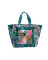 Ynot - Borsa donna da mare grande in nylon Color's Bay