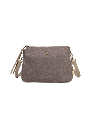  Ynot - Borsa Donna con tre comparti interni in tessuto Cloud