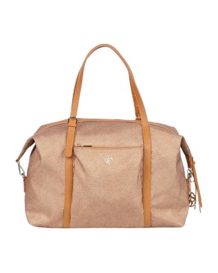  Ynot - Borsa Donna modello Weekend in tessuto ed ecopelle Cloud 2