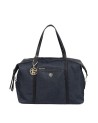 Ynot - Women's "Weekend" Bag in Fabric and Cloud Faux Leather
