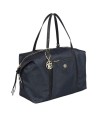 Ynot - Women's "Weekend" Bag in Fabric and Cloud Faux Leather