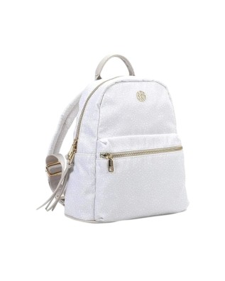  Ynot - Zaino donna in tessuto con tasca esterna Cloud 2