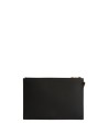 Alviero Martini Prima Classe - Clutch with Rubberized Fabric Wrist Strap in Geo Harmonia