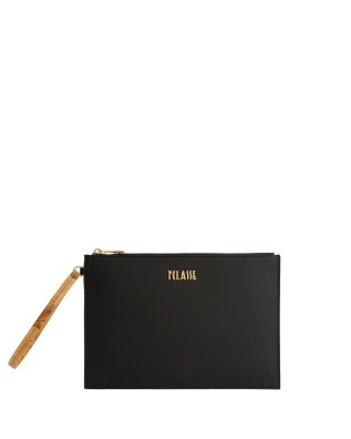  Alviero Martini Prima Classe - Clutch con Polsiera in Tessuto