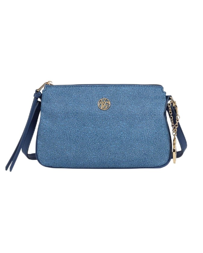 Ynot -  Borsa Donna 2 scomparti in tessuto ed ecopelle Cloud