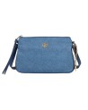 Ynot -  Borsa Donna 2 scomparti in tessuto ed ecopelle Cloud