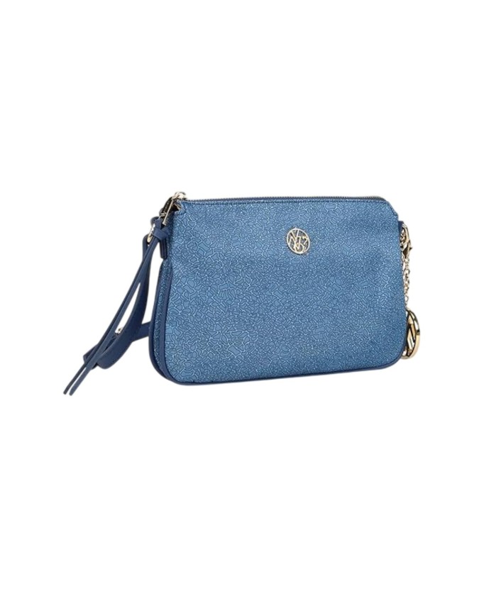 Ynot -  Borsa Donna 2 scomparti in tessuto ed ecopelle Cloud