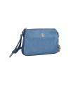 Ynot -  Borsa Donna 2 scomparti in tessuto ed ecopelle Cloud