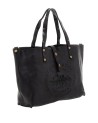 Campomaggi - Große Ledertasche im Tote-Bag-Stil mit lasergraviertem Teodorano-Motiv