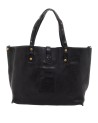 Campomaggi - Große Ledertasche im Tote-Bag-Stil mit lasergraviertem Teodorano-Motiv