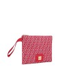 Ynot – Damen-Clutch aus Canvas mit Blumenmuster Garden
