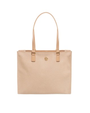Ynot - Square Women's Bag in Lux Polyurethane - Caramel