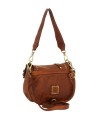 Campomaggi - Gioachina Dye-Finished Cowhide Leather Shoulder Bag with Studs