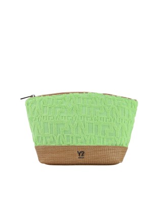  Ynot - Beauty Case Donna in tessuto con logo Sponge