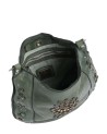 Campomaggi - Nora Cowhide Leather Shoulder Bag with Rhinestones