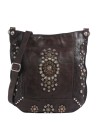 Campomaggi - Nora Cowhide Leather Shoulder Bag with Rhinestones